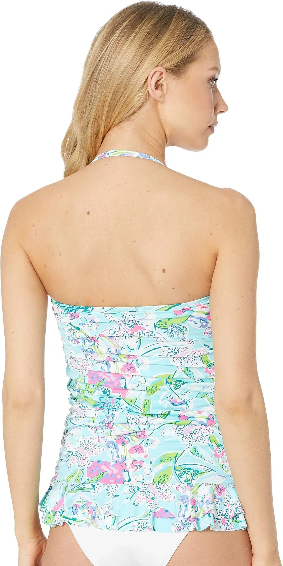 Size Tankini Blue 2 Pulitzer Lilly Swim Way Sway Top Ruffled This Carmen Bali