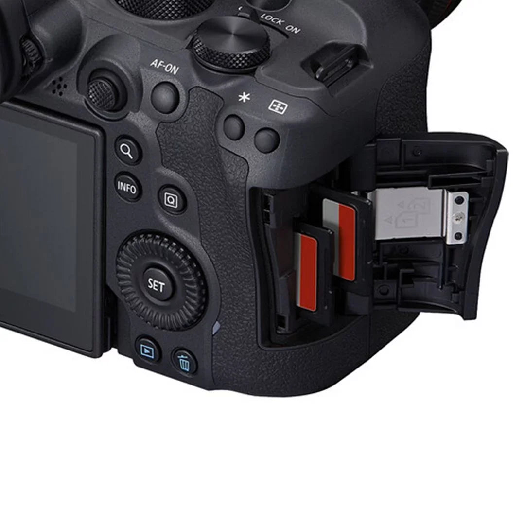 32GB 2 + + Adapter Lens Canon + Card Camera + + 24-105mm R6 Accessory RF Memory Case ZeeTech Pack LED SanDisk Flash EOS II Mark with Mount Mirrorless