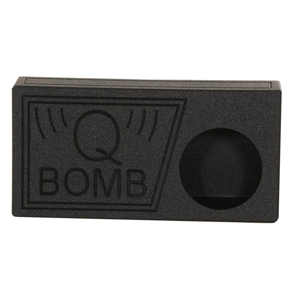 10" Pack) Box Black Subwoofer (2 Vented QBomb Single Spray QPower with Bedliner