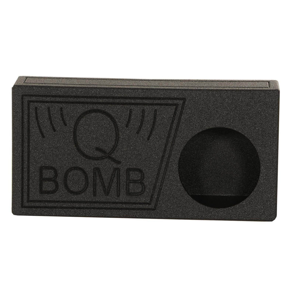 10" Pack) Box Black Subwoofer (2 Vented QBomb Single Spray QPower with Bedliner
