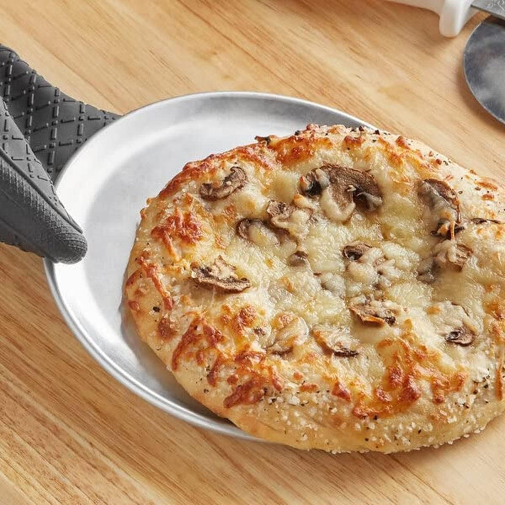 Kitchen Aluminum Set Baking Round Pizza Pan Restaurants for Pizzeria of Bakeware TrueCraftware- Tray Style Home Coupe Tray Pizza 6 Tray Pan & 8” Baking Pizza Tray Round -