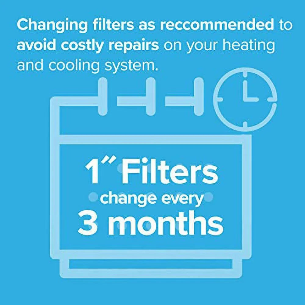 Healthy 0.78) (exact Air Filter, Ultimate 19.69 1900, Living 16x20x1, Allergen, MPR 6-Pack Furnace Filtrete x 15.69 x dimensions AC