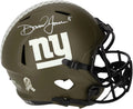 2022 New York Authentic Helmet - Giants Speed Salute Daniel Replica Autographed Service to Certified Riddell Fanatics Jones
