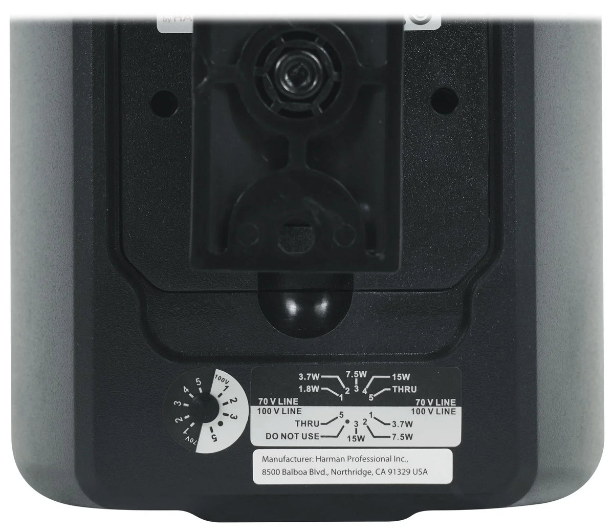 Amp + 70v JBL Control Black Speakers Wall 3" (4) 23-1 Indoor/Outdoor Commercial