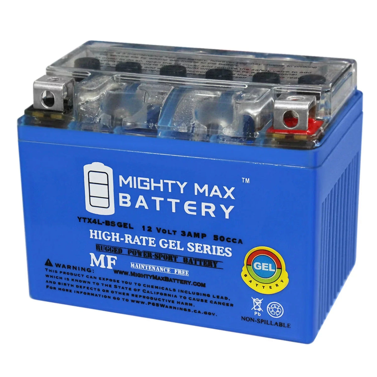1997 GEL Replacement Battery Sea-Doo for YTX4L-BS GSI