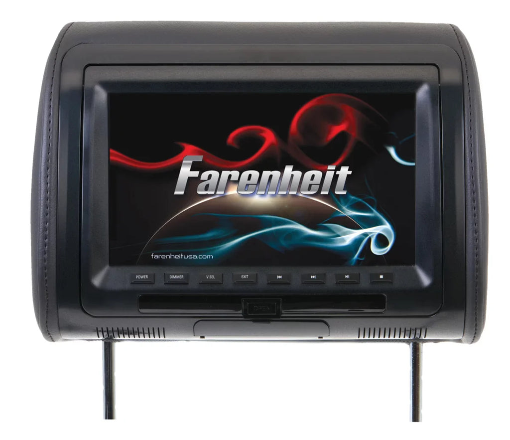 Car 16:9 9" Player, LCD, Farenheit DVD HRD-91CC