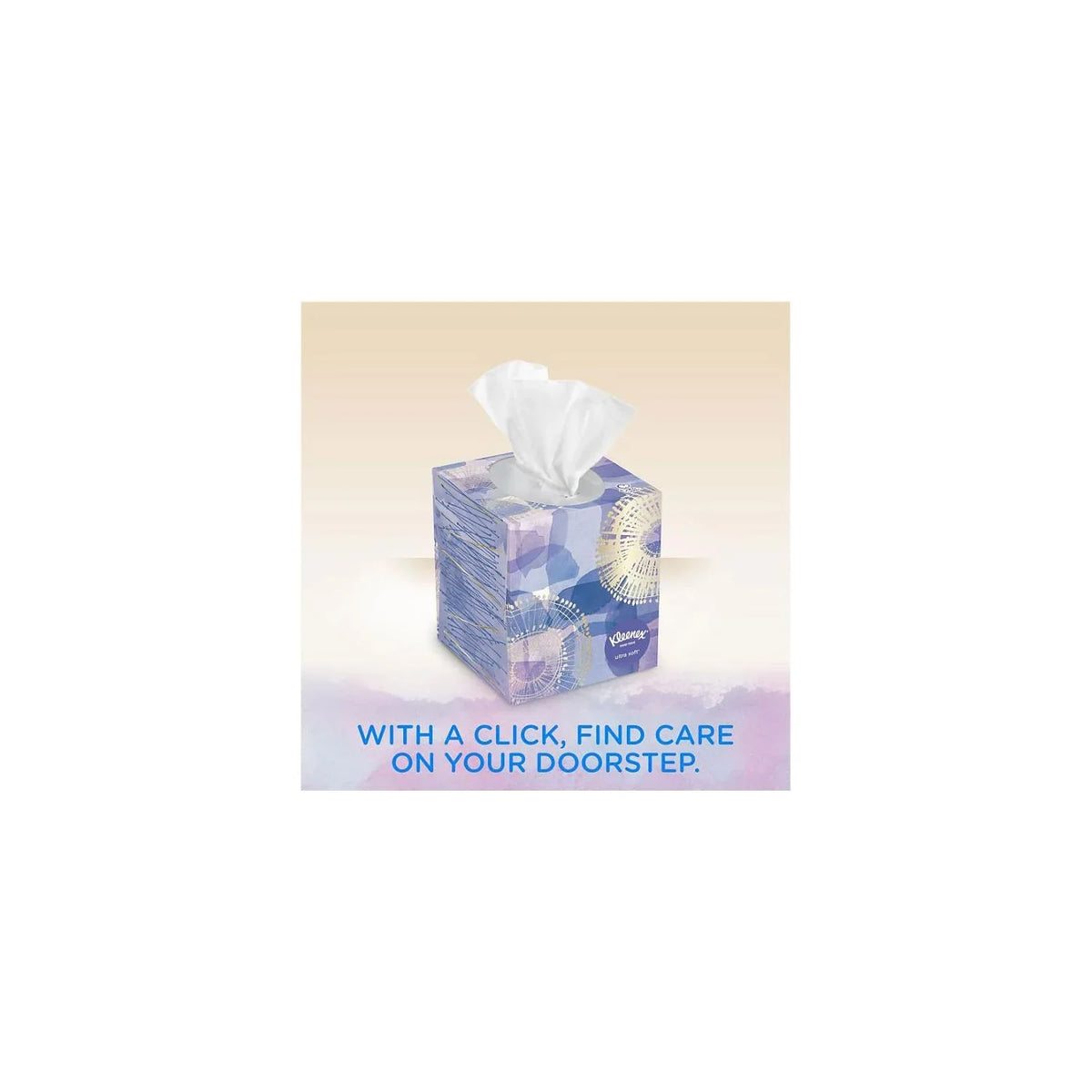 Ultra 65 Cube Pack, Kleenex tissues) Boxes (12 Soft Facial - Tissues
