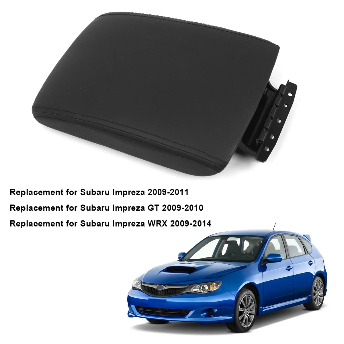 Eryue Huiop Cover Subaru Center Car GoolRC cover,Center Console Auto 2009-2014 Car compartment Buzhi Cover glove Compartment Compartment Lid Cover Car Eryue Wrx Leather Center