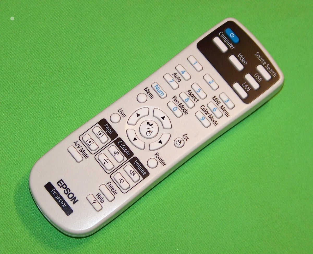 Epson 520, 535W, 52c, Shipped With PowerLite 530, Originally Remote 525W Control