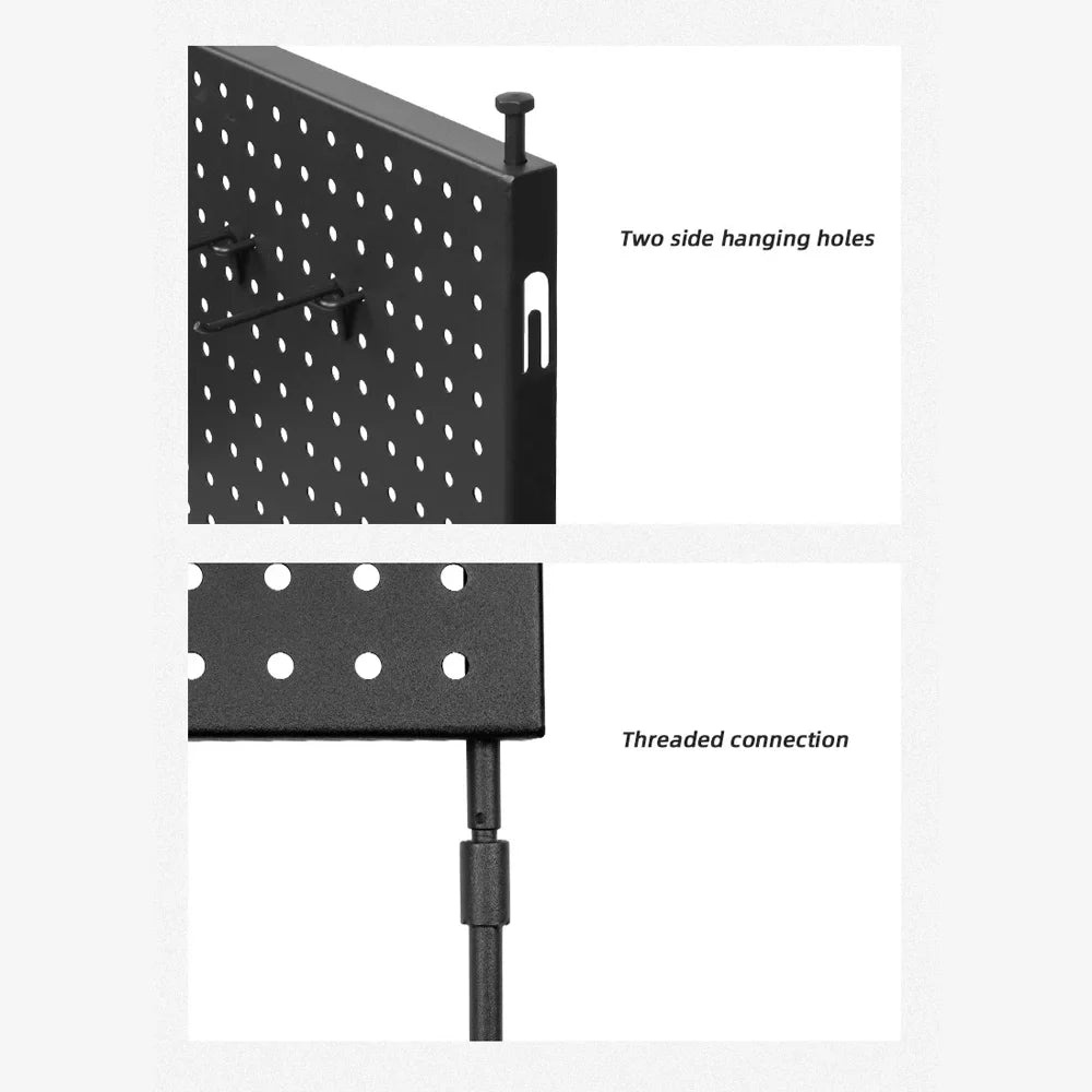 Picnic Radirus and Display Bowls Storage Portable BBQ Shelf for Rack, Hole Multifunctional Cups Board Camping