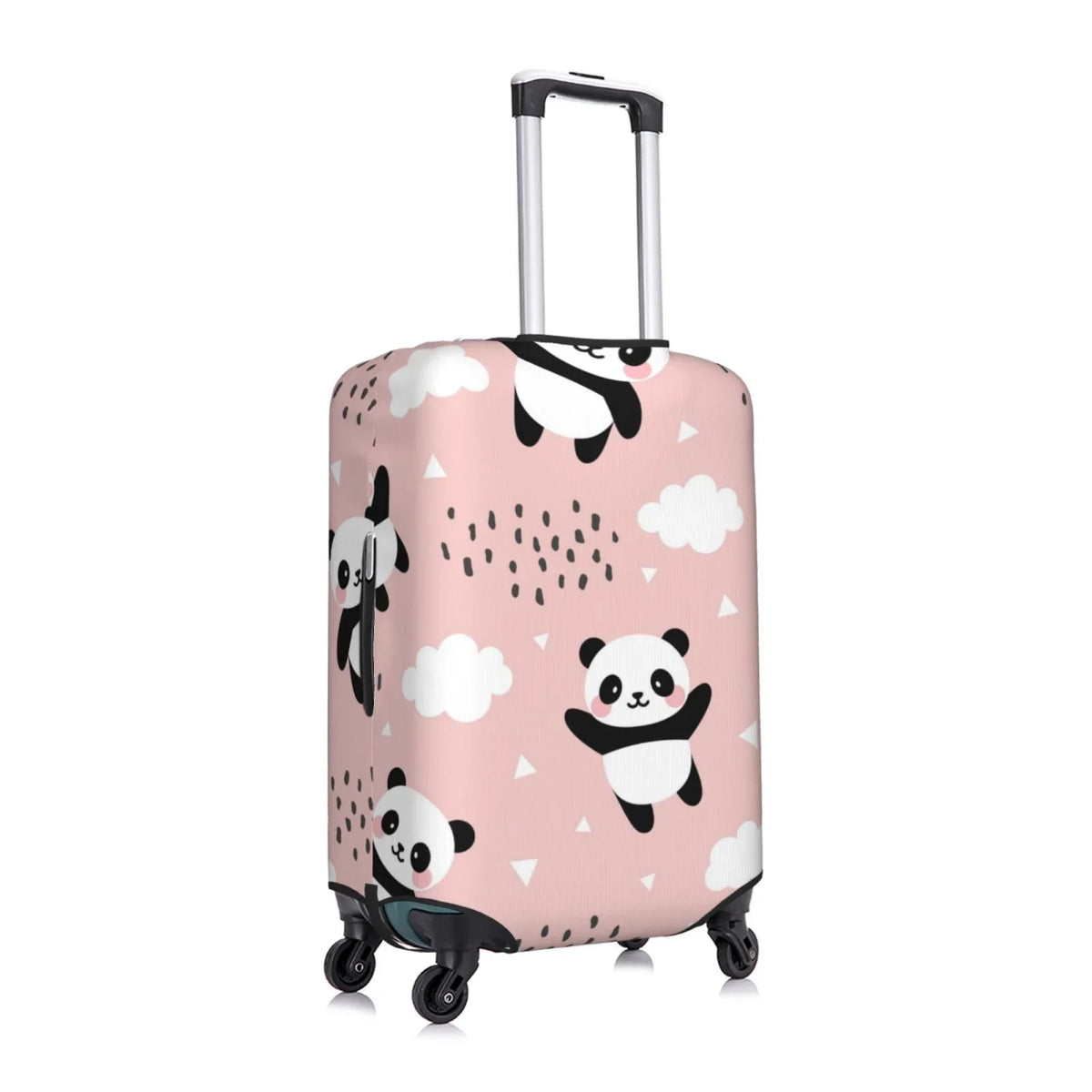 Cover Protector Clouds Anti-Scratch Cover 18-32 Washable The And Star Sky In Suitcase Fits Flying Luggage Panda Between Bingfone Suitcase Cover Luggage Inch