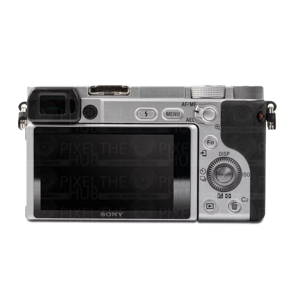 a6400 Mirrorless Camera Accessory - Silver) Only Digital Sony (Body Kit Alpha 10PC