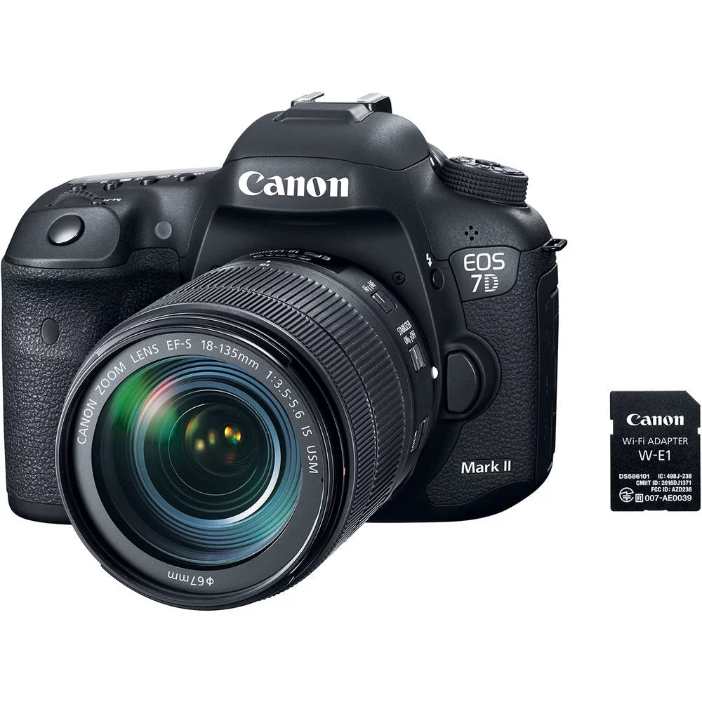 '+ & 18-135mm W-E1 USM Mark More IS Camera f/3.5-5.6 EOS W/ DSLR 7D Canon Lens II