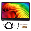 USB Educational Raspberry Small Display with Capacitive Compatible Touchscreen Htovila Portable 1024*600 Inch Tool 7 Interface IPS with Resolution Pi
