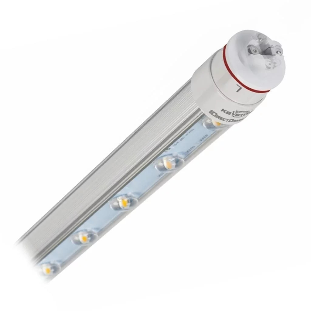 Tube T8 Light 01735 Keystone LED Fluorescents Bulb KT-LED10T8-24P2S-865-D Foot 2 Straight - Replacing for