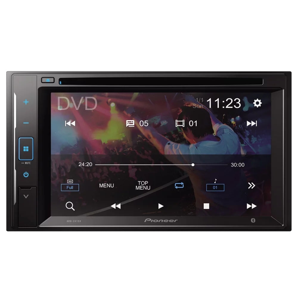 Pioneer and New DVD Receiver Digital 6.2 AVH-241EX Backup with Inch Media Camera
