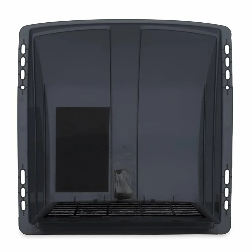 | Stabilized Vent Resin Camco | Camper/RV UV (40453) Roof Smoke an High Easy with Heavy-Duty and Aerodynamic Design, Cover Flow Grey Features Ventilation Installation Construction,
