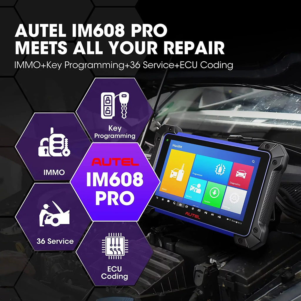 Diagnostic IM608 Programmer, Free Programming with G-BOX2 Key Update MaxiIM Key IMKPA & Automotive Tool, Kit, Year Fob Autel APB112, Scan 2 Car Pro Pro XP400