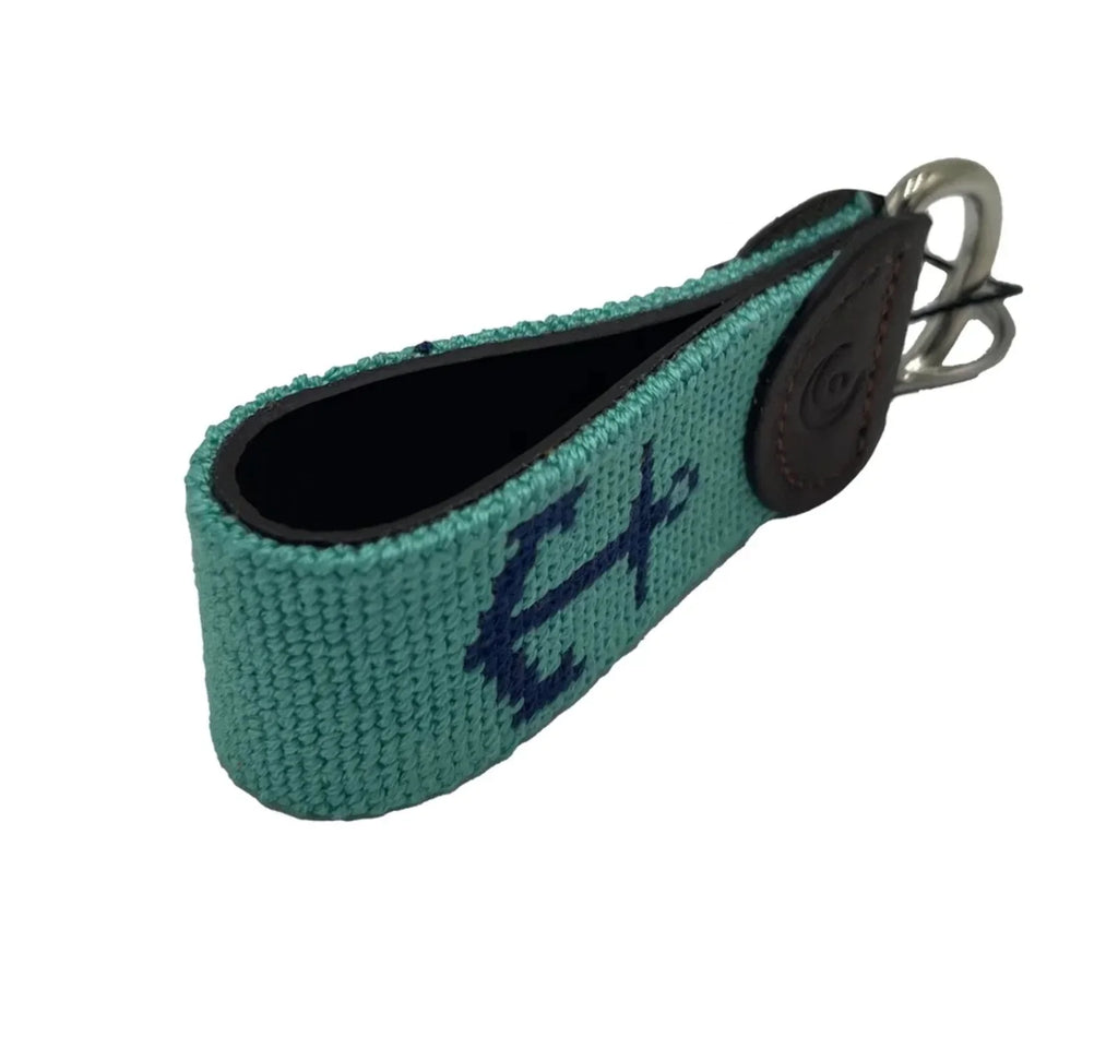 Nautical Wheel Fob Key and Anchor -