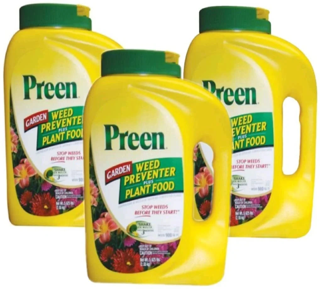 Lb. Granules Weed Food Preventer Plus Preen Garden 5.625 Ft. Sq. Plant 900