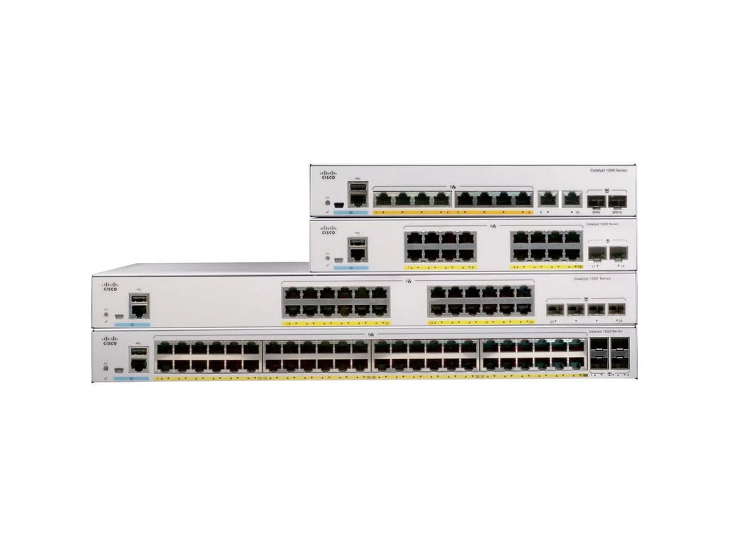 '- - - 16 Catalyst - C1000-16T-E-2G-L 2 Switch Manageable - C1000-16T Cisco Layer Ports - Cisco Supported Ethernet