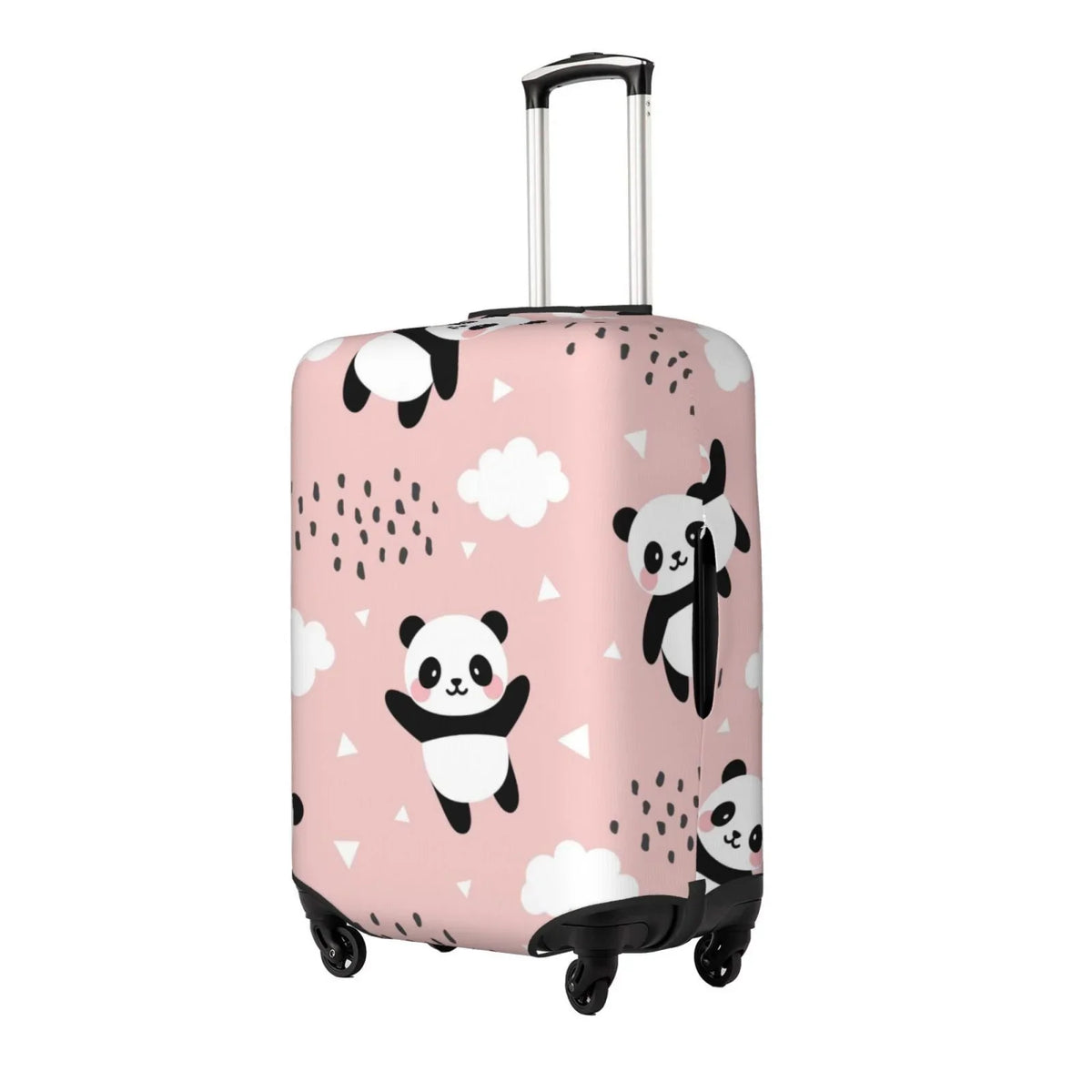 Cover Protector Clouds Anti-Scratch Cover 18-32 Washable The And Star Sky In Suitcase Fits Flying Luggage Panda Between Bingfone Suitcase Cover Luggage Inch