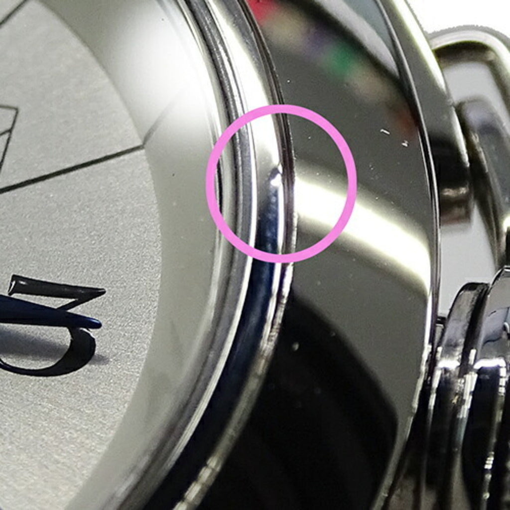 Stainless Miss Steel, Pasha SS, Polished Quartz, (Good) Ladies W3140007, Silver, Watch, Pre-Owned Cartier