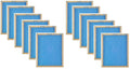'- 8" Flat Panel Furnace 1" Blue Fiberglass 2 Air True 30" Filter MERV 108301 12 x Quantity of x Disposable Spun