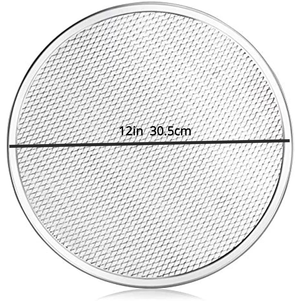 Pizzerias 1pc, Bake Restaurants, Gadgets, Seamless Pizza Shortens Perfect Screen, & Kitchen Pizza Restaurant-Grade Tools, Aluminum For Baking Time! Screen, Bakes Kitchen Baking Pizza Aluminum Evenly &