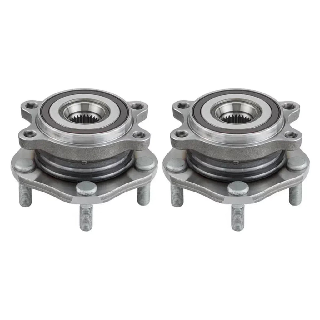 2017-2018 Set AutoShack for Side 5-Lug Passenger 2.5L Qashqai FWD Nissan Rogue 2017 Hub of HB613359PR 2014-2016 2017-2019 AWD 2.0L Bearing 2 Replacement Rogue Wheel 2019 and 2018 Sport Front Driver