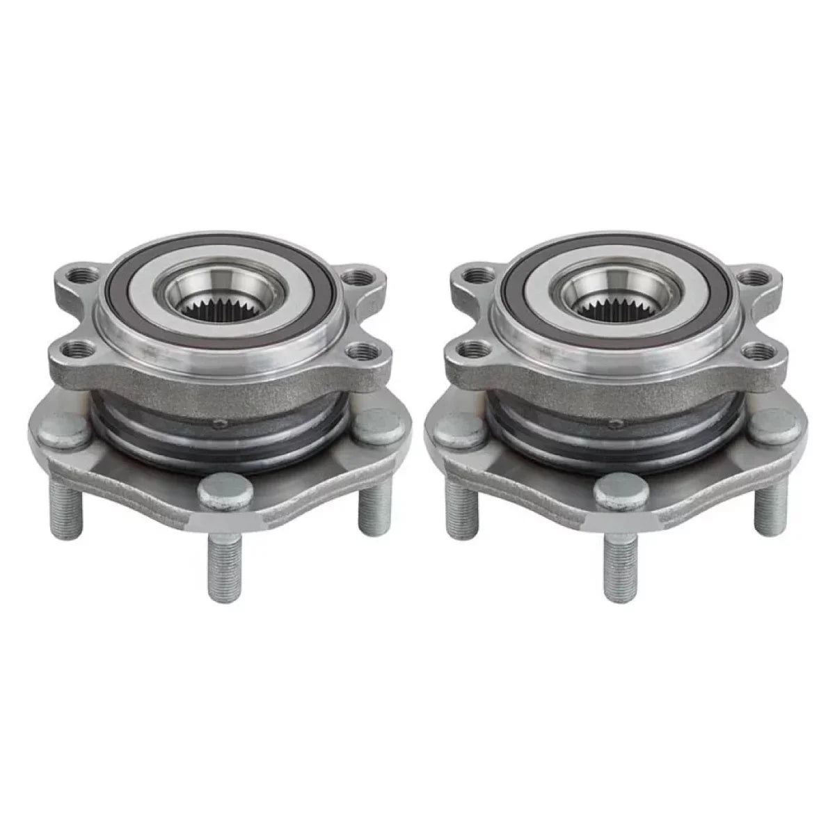 2017-2018 Set AutoShack for Side 5-Lug Passenger 2.5L Qashqai FWD Nissan Rogue 2017 Hub of HB613359PR 2014-2016 2017-2019 AWD 2.0L Bearing 2 Replacement Rogue Wheel 2019 and 2018 Sport Front Driver