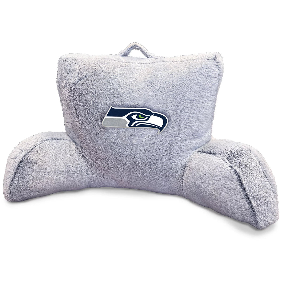 Backrest Seahawks Faux Fur Seattle Logo