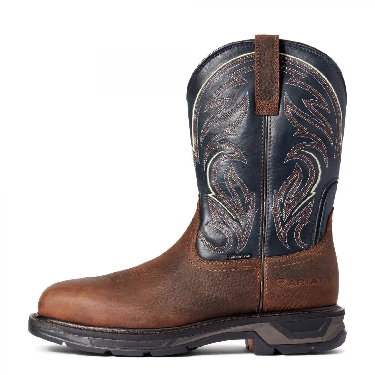 Carbon XT ARIAT Work Workhog Boot Toe Brown Cottonwood