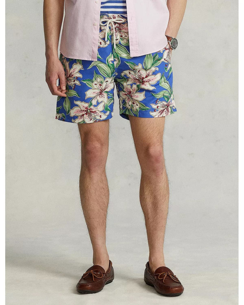 Size Traveler Men's Small Ralph Assorted Lauren Trunk Floral Polo Swim Classic