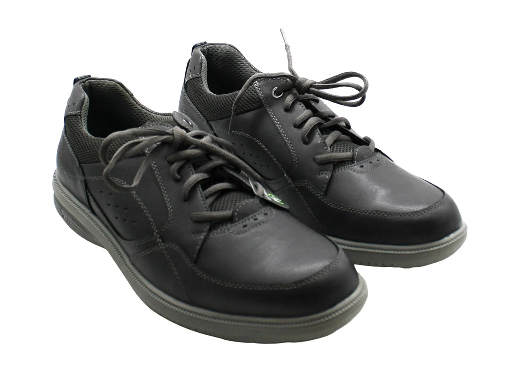(Charcoal) Walk Oxford Shoes Nunn Medium/Wide/X-Wide Bush Toe Men's Moc Kore
