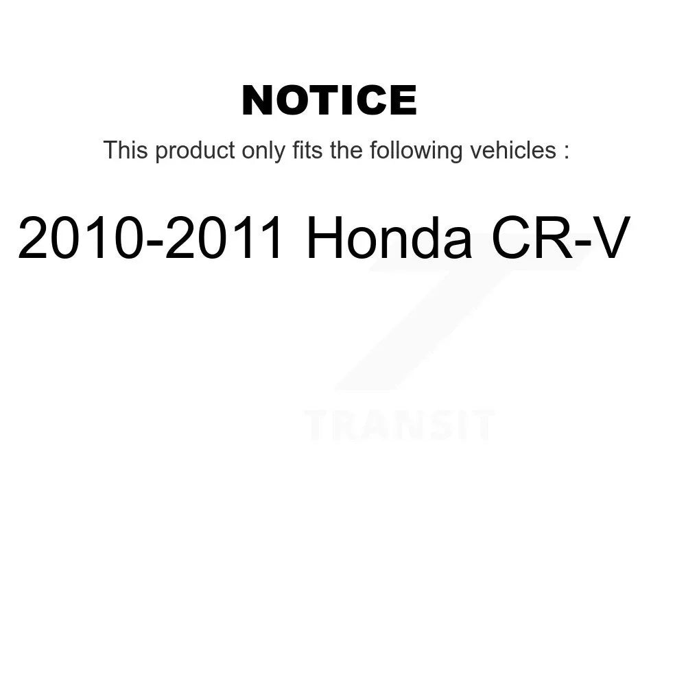 Pack) Honda For (4 2010-2011 Filter CR-V Air K57-100718