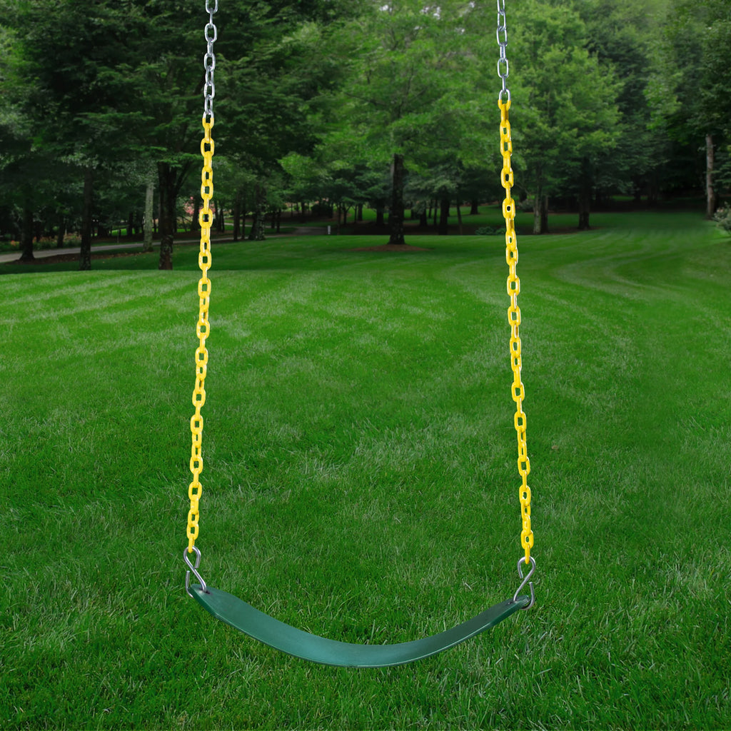 Wooden Bars, Vinyl and Playsets Set Wall Green Navigator Swing Monkey with Rock Climbing Gorilla Canopy,