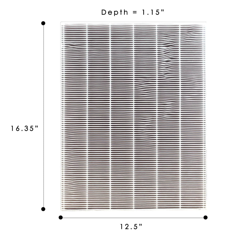 Set) and (2 115115 Winix A C535, for HEPA for Filter 5500 5300 5300-2, 6300-2,P300, Replacement Filter