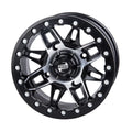 2.0 R-Spec Machined/Black 14x7 1000 RMAX 2022 Wolverine For Wasatch Tusk YAMAHA 4 + Beadlock Wheel 5.0 4/156