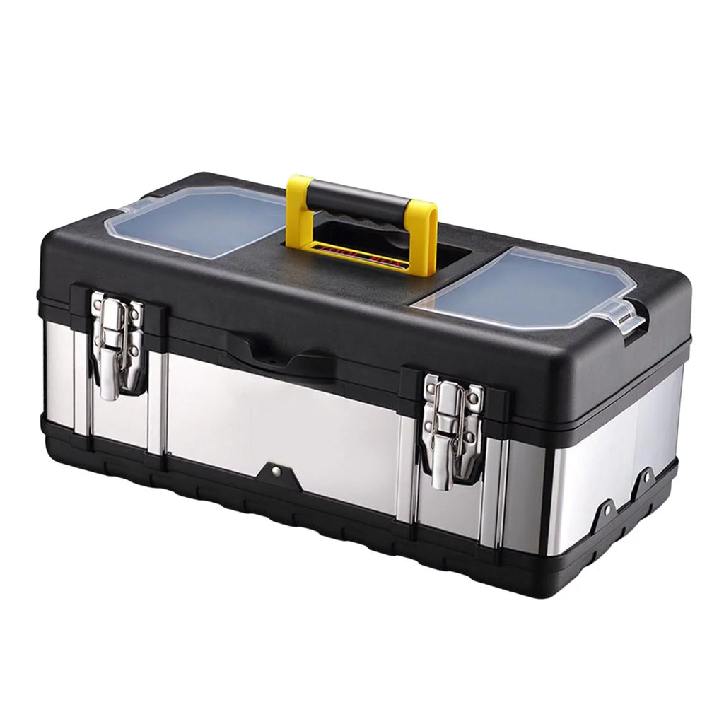 Tools Storage Trunks Case 17inch Toolbox for Repair Case Carry Lockable Car Plumber