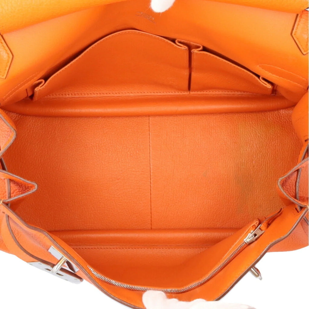 (Good) HERMES Hermes Orange Bag Gypsière Clemence Pre-Owned Women's BRB10010000013133 Taurillon Shoulder 34