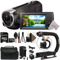 Camcorder Bundle SONY HD Teds HDR-CX405 Top Accessory Handycam