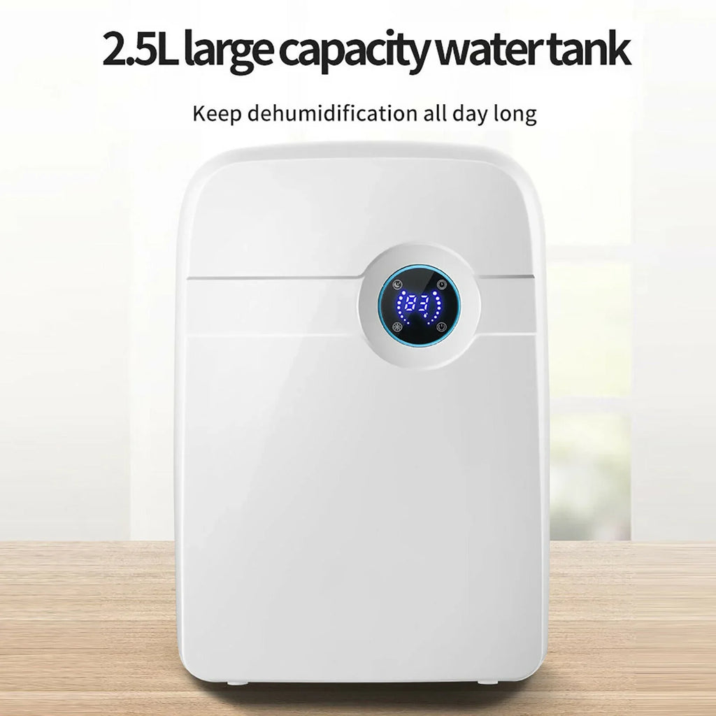 Portable Control Home 2.5L Dehumidifier Remote Small with for 42W Dehumidifier MIDUO