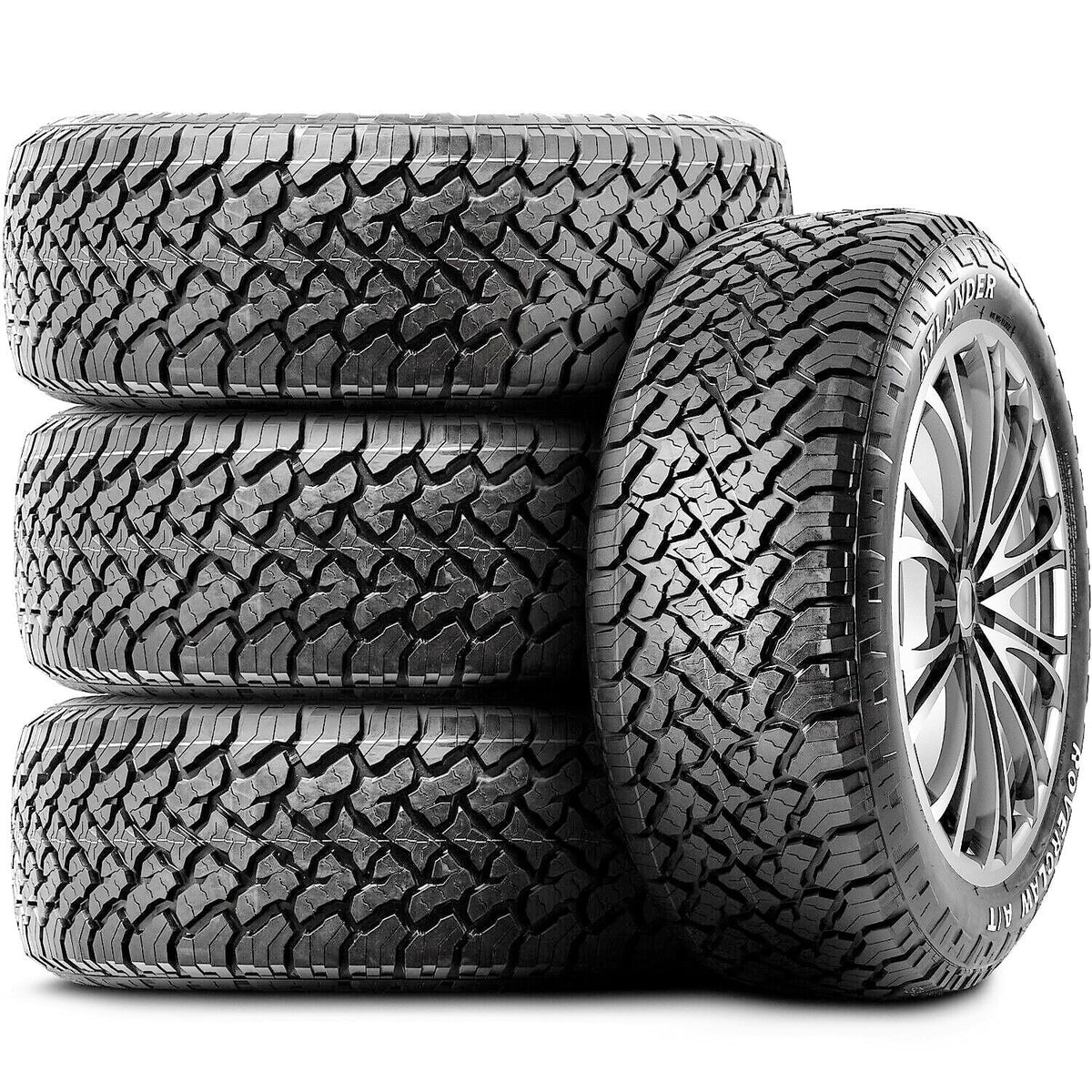 1995-2002 Roverclaw AT Atlander Tacoma A/T Load Fits: 2015 TRD Pro, E Tire Ply Tahoe Chevrolet 245/75R16 Terrain 10 LT Toyota All LT