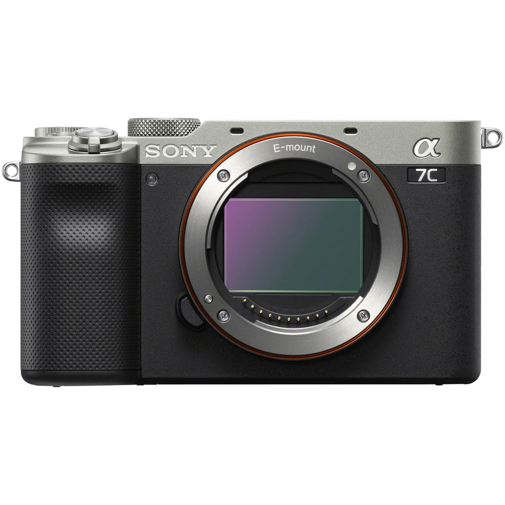 Accessories Body 2x with Wireless Battery + F4-5.6 Deco Vlogger + 28-60mm Bag + Gear Shooting Grip Remote a7C w. Full Bundle Kit GP-VPT2BT Camera ILCE7CL/S & ACCVC1: Frame Mirrorless Sony Silver Lens