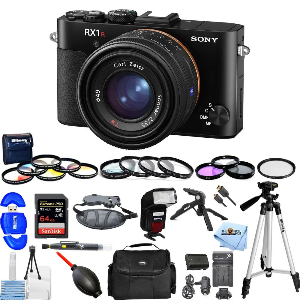 Camera 42MP Sony Cyber-shot #DSCRX1RM2/B Digital Bundle Mega DSC-RX1R II