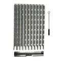 Weber System for Half | Genesis Peak Replacement II, Grill Grate Grate Grills™ Surface.