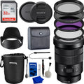 (UV,CPL, f/4 Memory Card, - Bundle Sony E Resistant Essential with PZ Lens 18-105mm Neu Includes: with 3 Water OSS SanDisk Accessory 32GB Multicoated Case Pouch, FLD), Piece Variable Filters Lens G HD