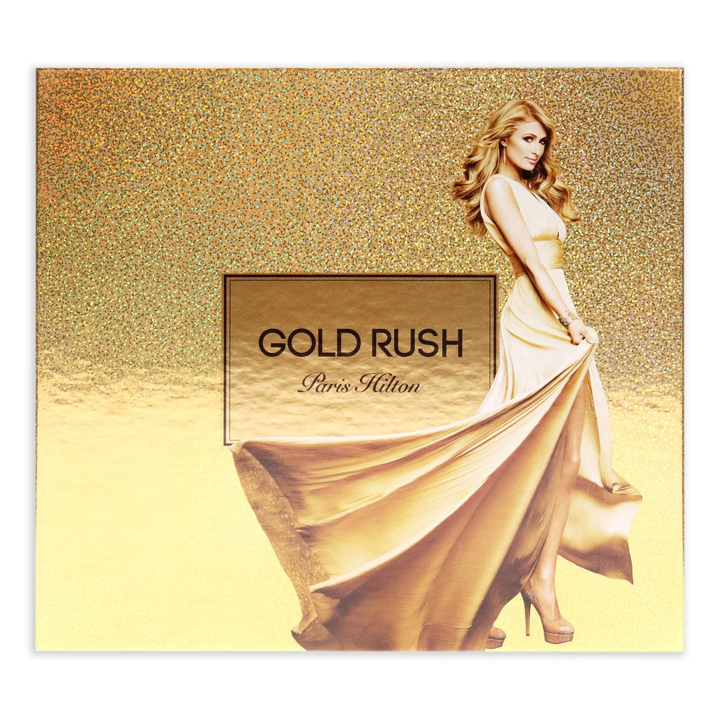 Pieces Set for Gold Hilton Rush Paris Perfume Women, 4 Gift