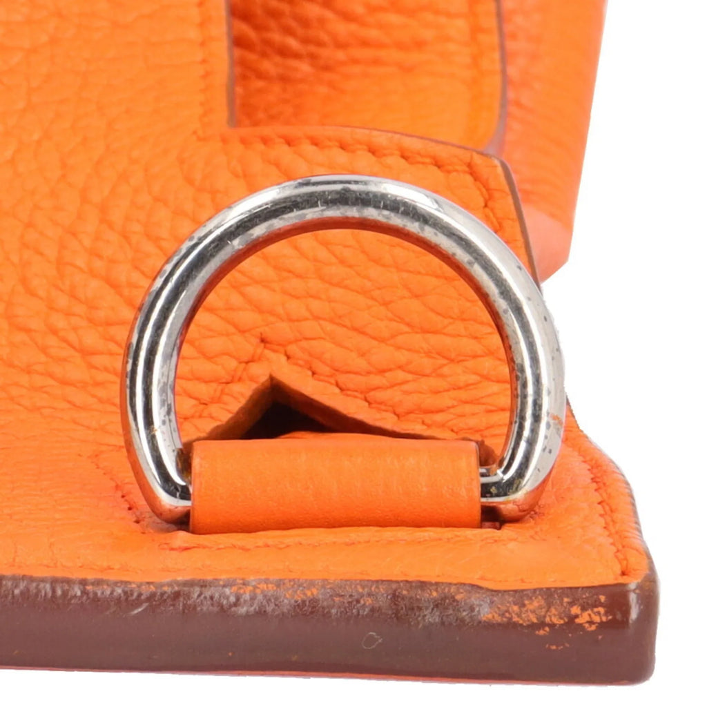 (Good) HERMES Hermes Orange Bag Gypsière Clemence Pre-Owned Women's BRB10010000013133 Taurillon Shoulder 34
